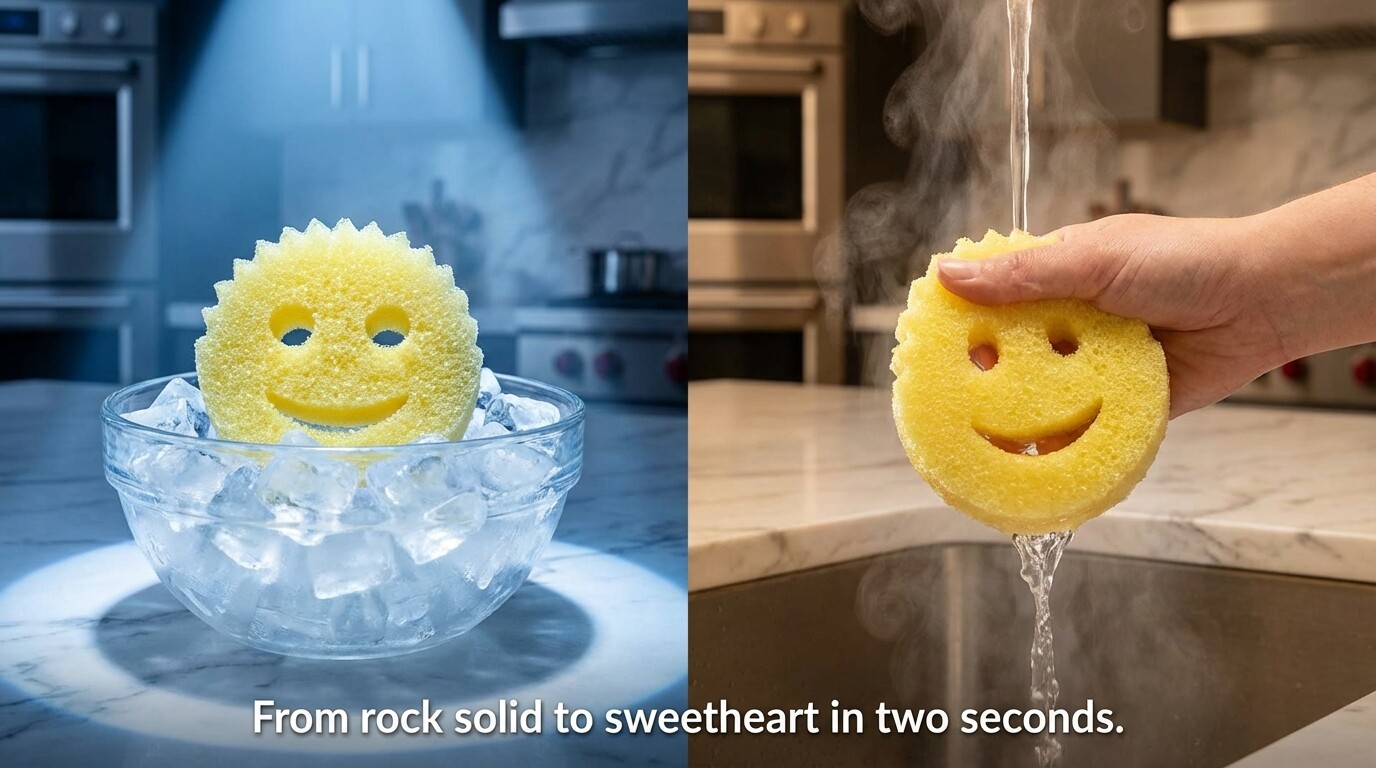 Scrub Daddy ad creative generated by Aera