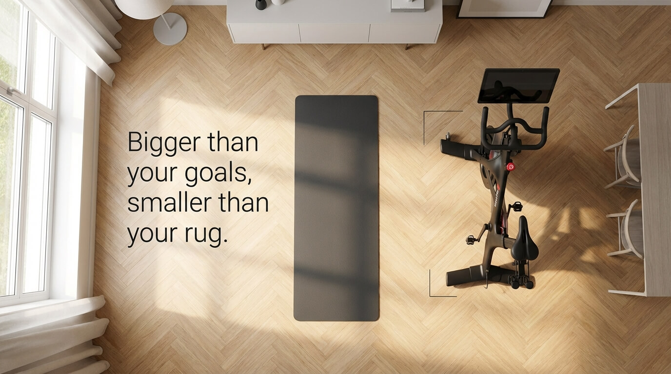 Peloton ad creative generated from YouTube reviews